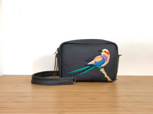 Besace Birdie dark grey