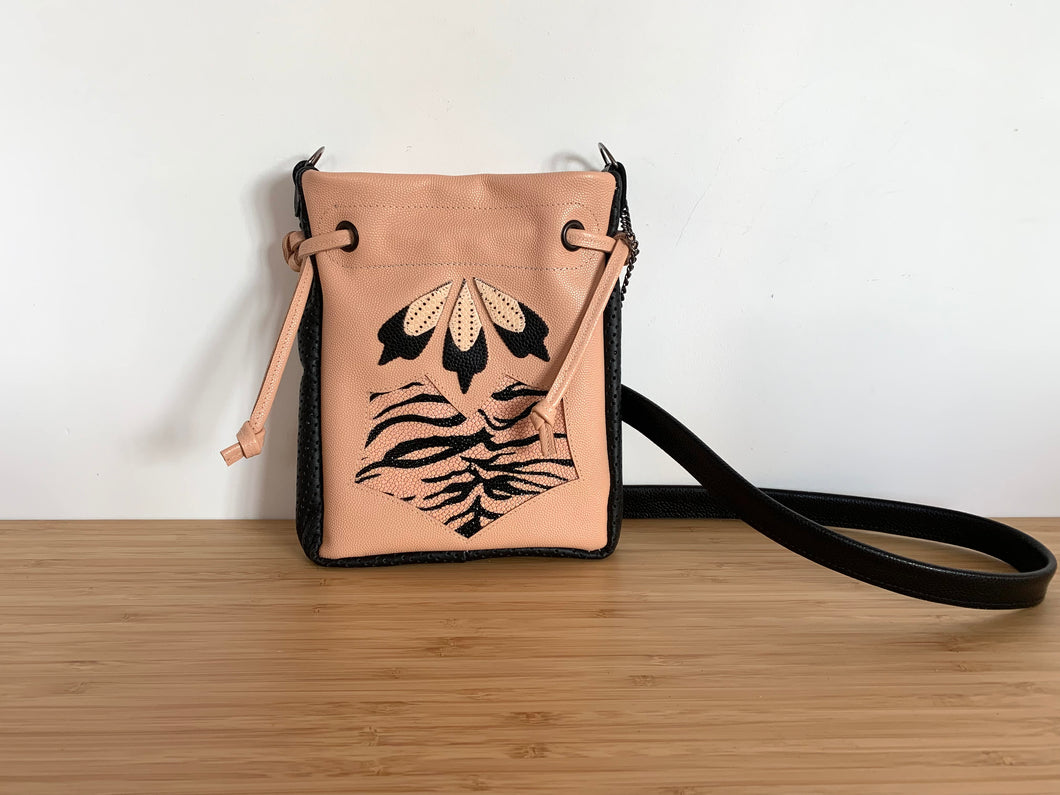 Pochette Frida pêche