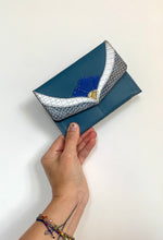 Charger l'image dans la galerie, Portefeuille Georgette marine