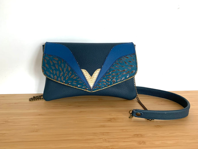 Pochette Jeanne bleue