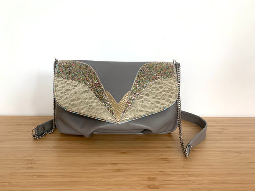Sac Jeanne gris