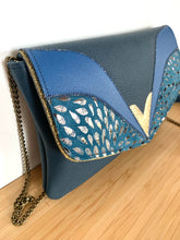 Charger l&#39;image dans la galerie, Pochette Jeanne bleue
