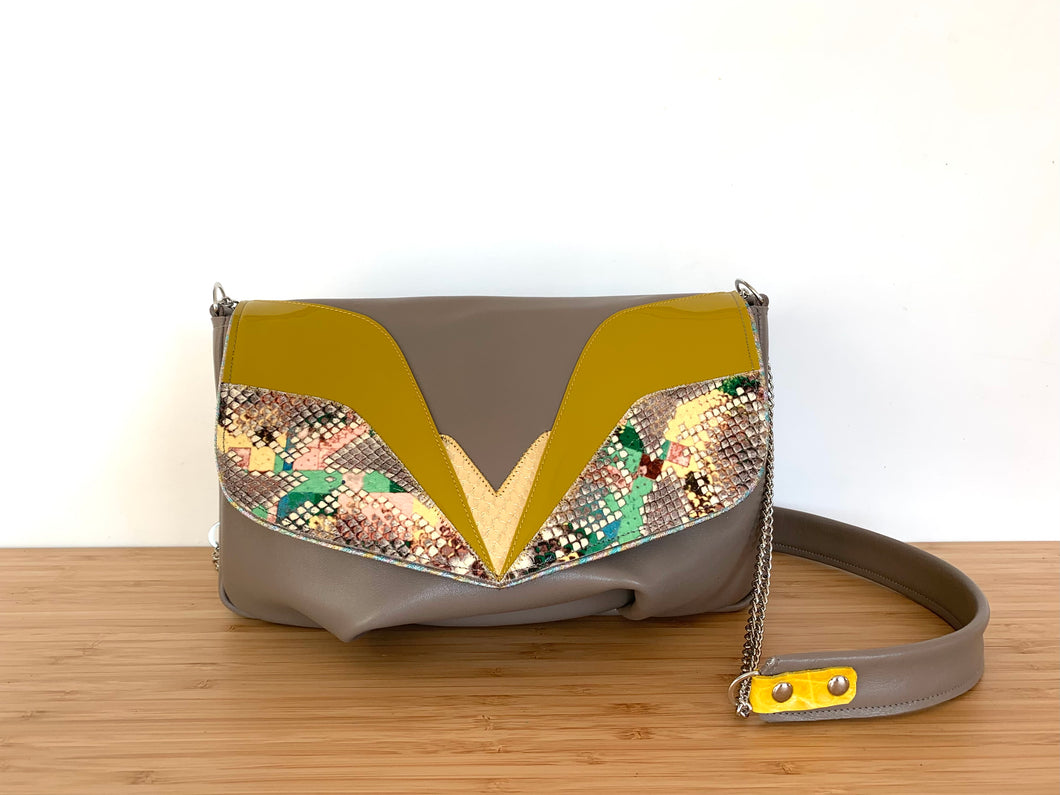 Sac Jeanne taupe