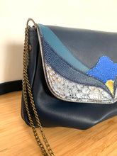 Charger l'image dans la galerie, Besace Georgette bleu navy