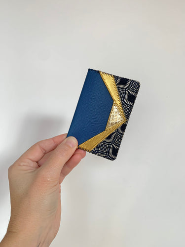 Porte-carte Vicky bleu