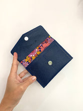 Charger l'image dans la galerie, Portefeuille Georgette marine