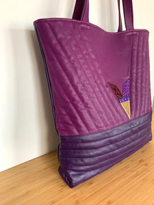 Cabas Vera violet / prune