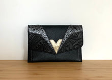 Charger l'image dans la galerie, Portefeuille Jeanne noir