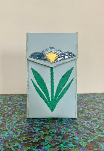 Pochette lunettes Pépé ciel