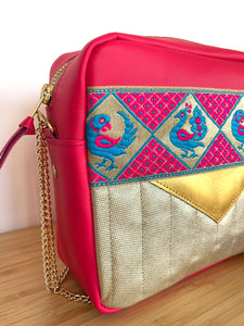 Besace Kamila fushia