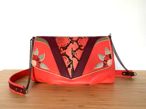 Besace Grand Jasper corail
