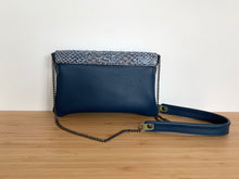 Charger l'image dans la galerie, Pochette Horta Python bleue