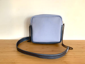 Petite besace Horta bleu - grise
