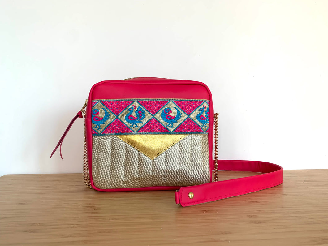Besace Kamila fushia