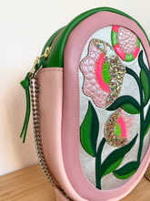 Charger l'image dans la galerie, Sacoche Hana vert et rose
