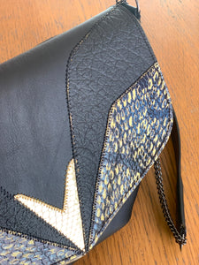 Sac Jeanne brun noir