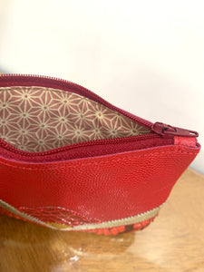 Porte-monnaie Georgette fraise