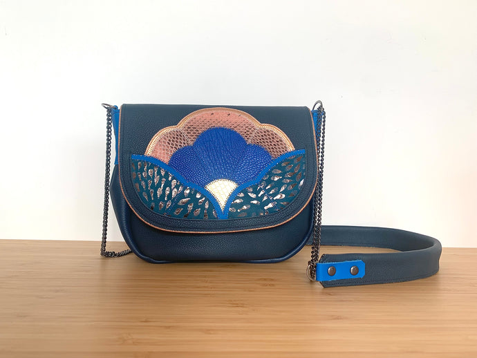 Besace Gloria bleue