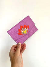 Charger l'image dans la galerie, Portefeuille Ex voto rose