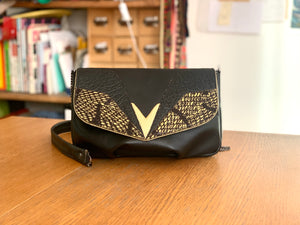 Sac Jeanne brun noir