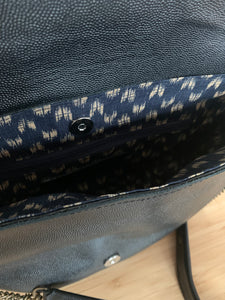 Sac Jeanne croco noir