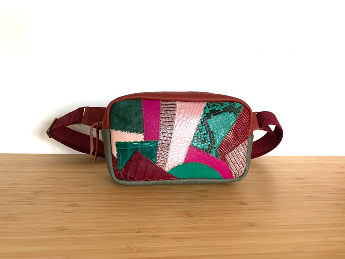 Sacoche banane Patchwork