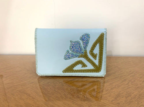 Porte-carte Horta bleu