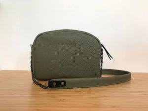 Besace Sam kaki croco