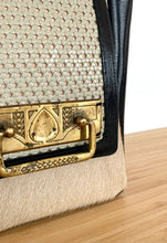 Charger l&#39;image dans la galerie, Sac Solveig noir et beige