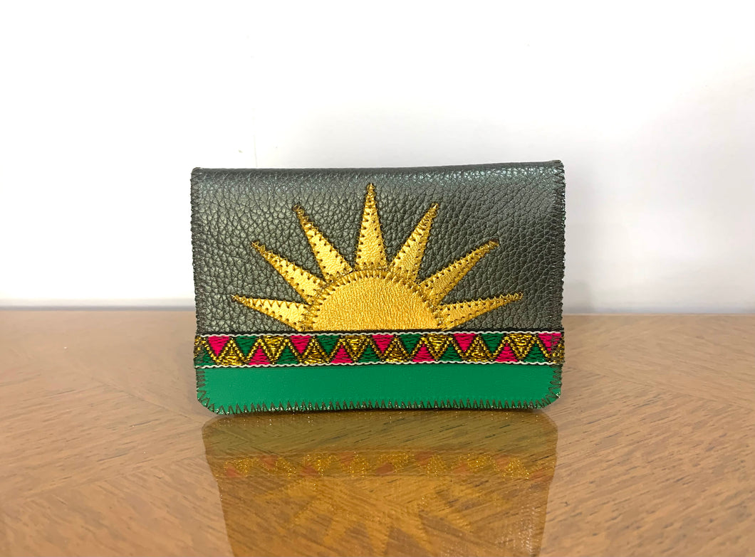 Porte-carte Sunny kaki