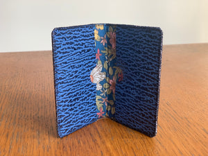 Porte-carte Raphaele bleu