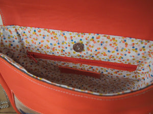 Sac Frida rouge vermillon
