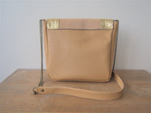 Charger l&#39;image dans la galerie, Besace Gloria galuchat beige