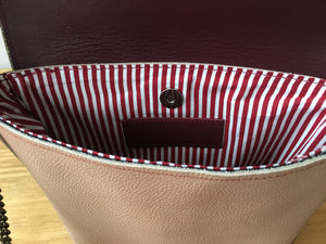Sacoche Moon Bordeaux