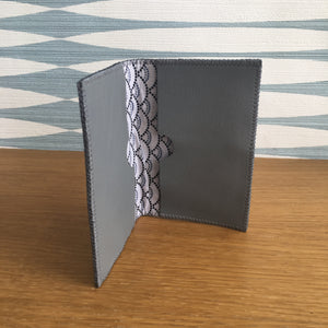 Porte-carte Charlotte gris