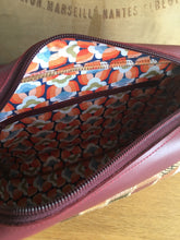 Charger l&#39;image dans la galerie, Besace Patchwork Bordeau