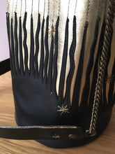 Charger l&#39;image dans la galerie, Sac Bourse Garnier noir et or