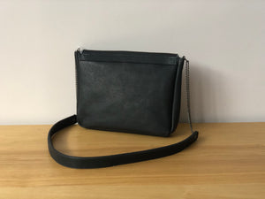 Besace Louise noir et vert