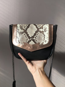 Besace Python noire