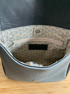 Besace Colibri gris-bleu