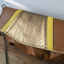 Charger l&#39;image dans la galerie, Mini sac Popeye camel