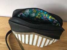 Charger l&#39;image dans la galerie, Besace Granville noire et taupe