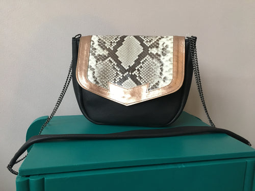 Besace Python noire