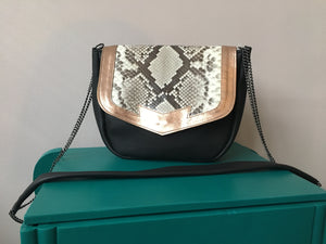 Besace Python noire
