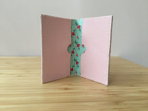 Porte-carte Genius rose pâle