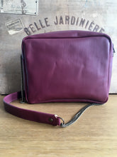 Charger l&#39;image dans la galerie, Besace Patchwork Bordeau
