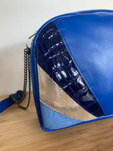 Charger l&#39;image dans la galerie, Petite besace Sam bleue