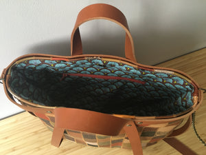 Cabas Patchwork Camel