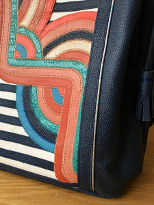 Sac seau Graphique marine