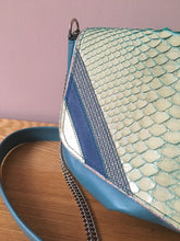 Charger l&#39;image dans la galerie, Besace Grand Amour Bleu lagon